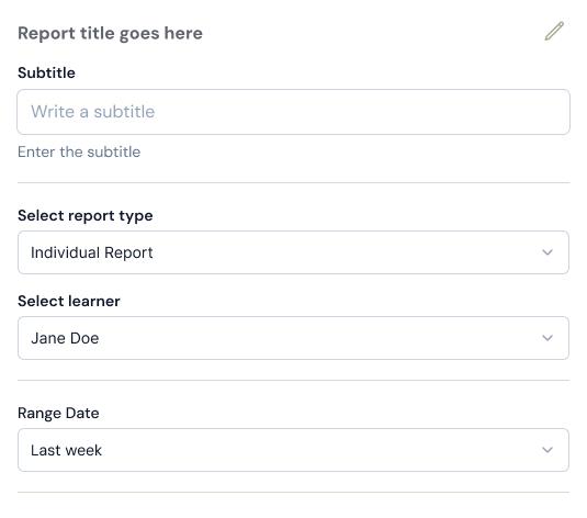Formulario de Reporte