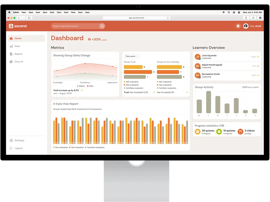 Ascend App preview